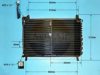 AUTO AIR GLOUCESTER 16-4067 Condenser, air conditioning
